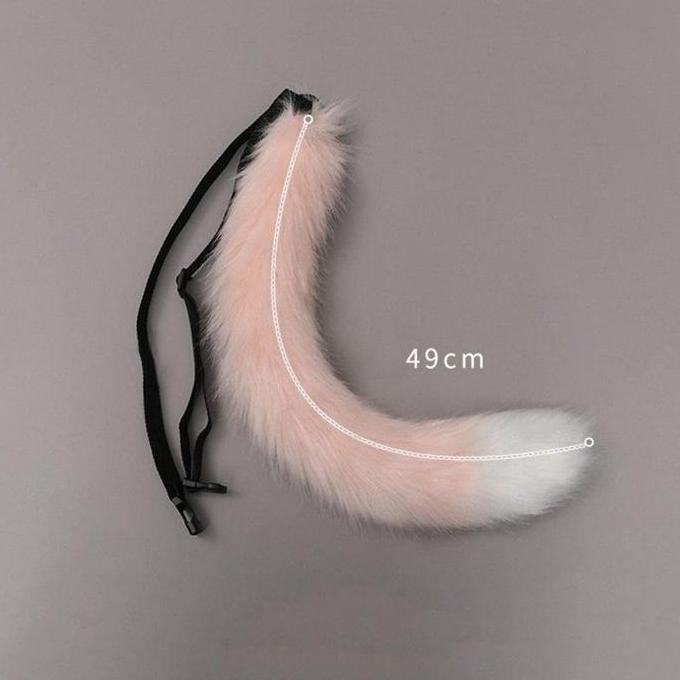 Fox Cat Dog Wolf Tail Faux Fur Animal Tail Cosplay Halloween Party
