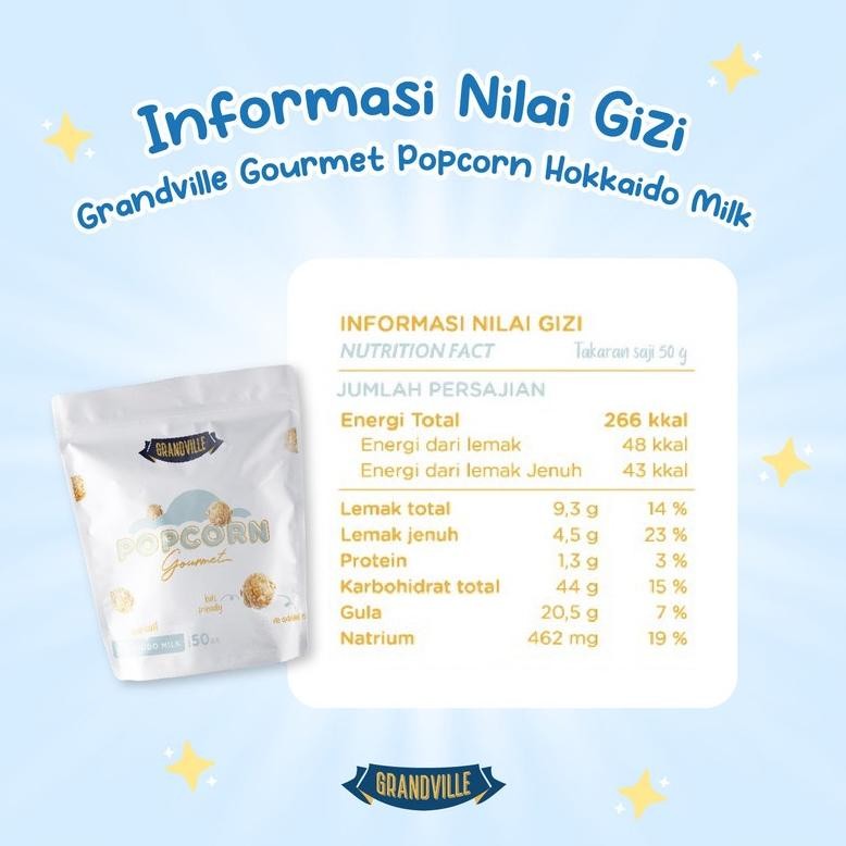 

GRANDVILLE POPCORN GOURMET 50G RB10