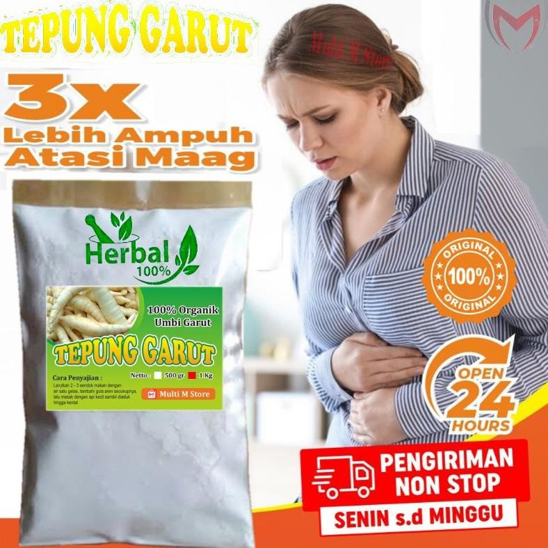 

1 Kg Tepung Garut | Pati Garut Original | Obat Maag Asam Lambung