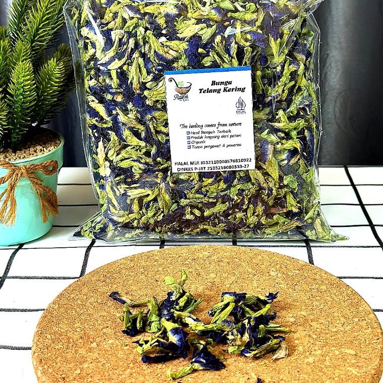 

Bunga Telang Kering Organik 100 Gram Panen Baru RB10