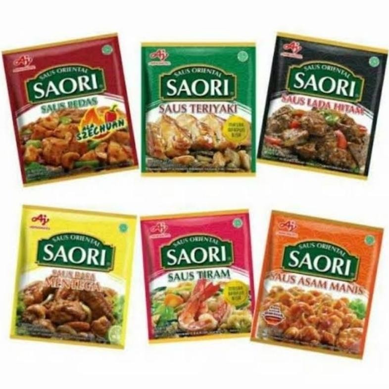 

SASachet @10pcs (Tiram / Teriyaki / Lada Hitam / Asam Manis / Mentega) RB10