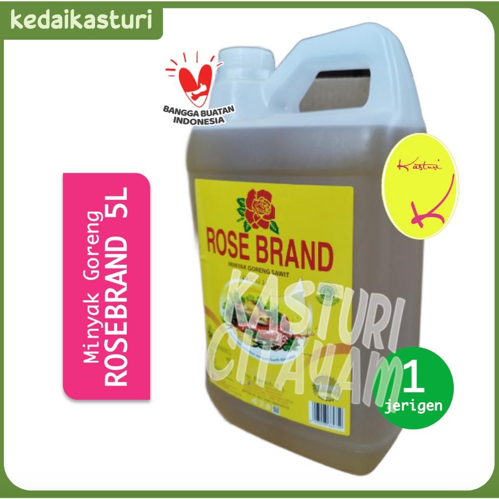 

Rose Brand 5 Liter Minyak Goreng Berkualitas Tinggi RB10