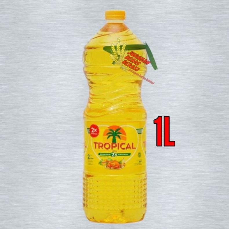 

MINYAK GORENG TROPICAL BOTOL 1L ( ISI 3PCS ) RB10