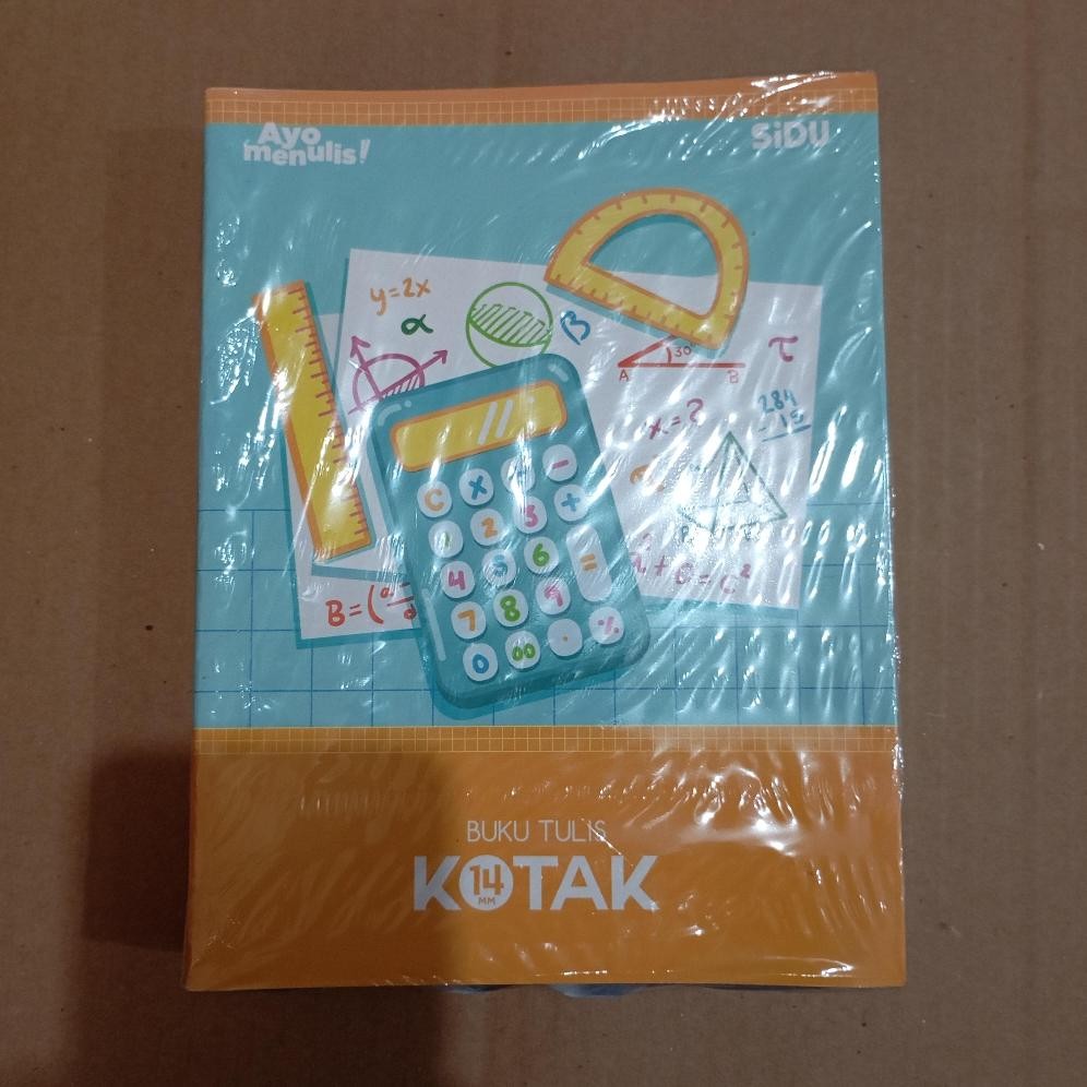 

(1 Pack/ 10BUKU) Buku Kotak Besar SIDU