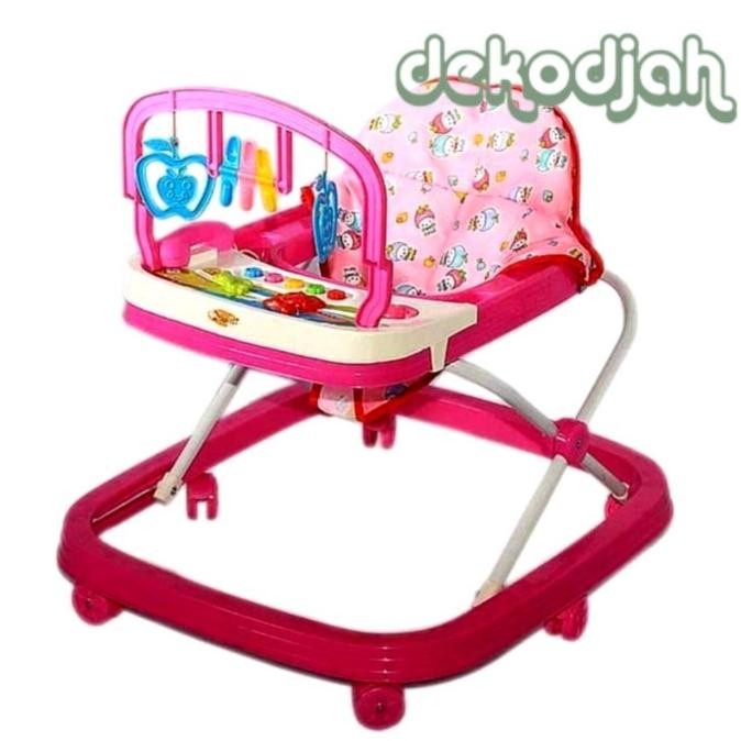 TAJIMAKU BW 102 BABY WALKER RODA 6 DENGAN MUSIK