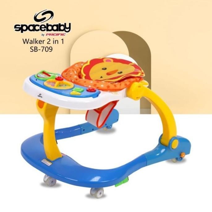0Baby Walker Space Baby 2 in 1 SB 709 / SB 707