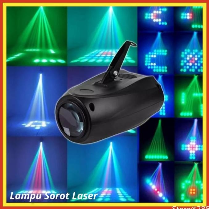 Hots 2025 Lampu Sorot Disco Tembak Laser Led Dekorasi Panggung Proyektor