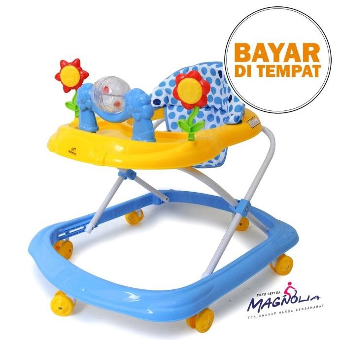 Baby Walker Spacebaby Roda Dorongan Apolo Bayi Belajar Jalan Anak
