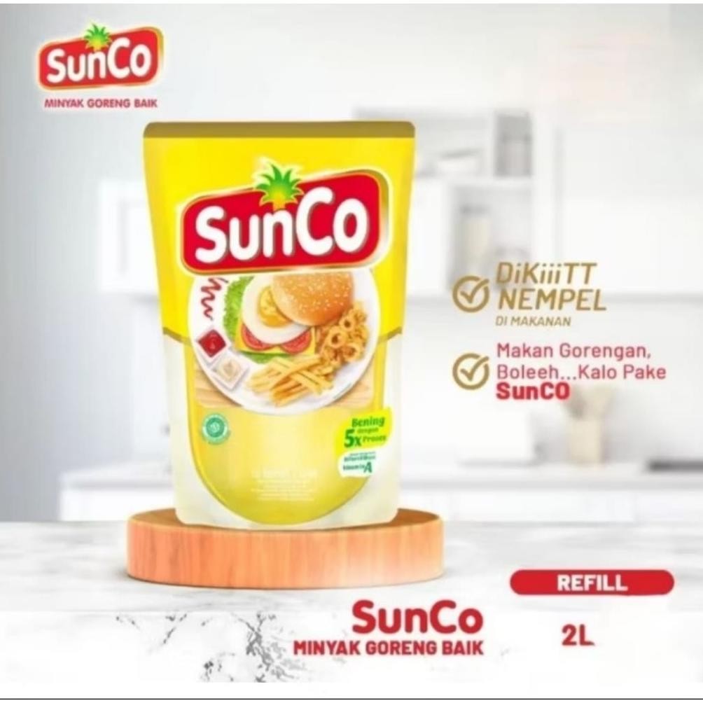 

Sunco Minyak Goreng Kelapa Sawit 2L Antioksidan RB10