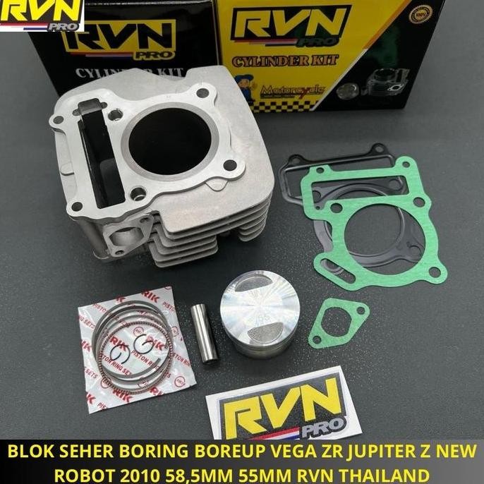 BLOK SEHER BORING BORE UP VEGA ZR VEGAZR JUPITER Z NEW ROBOT 2010 58,5MM 58 MM 55MM 55 MM RVN THAILA