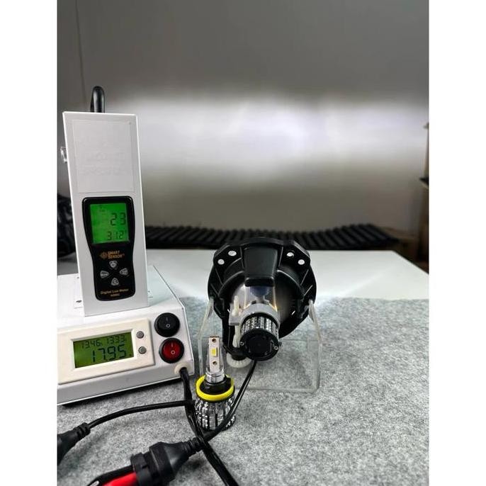 . ADS6 Lampu LED Mobil 50Watt 12Volt Putih 6000K H1 H3 H4 H7 H8 H11 H16