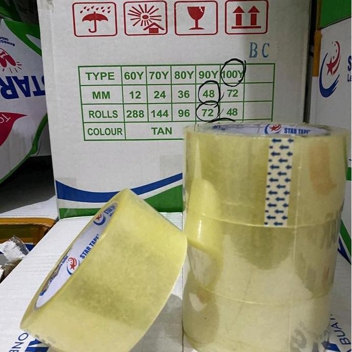 

Lakban Eco 45Mm X 100 Yard (Per Dus) Co