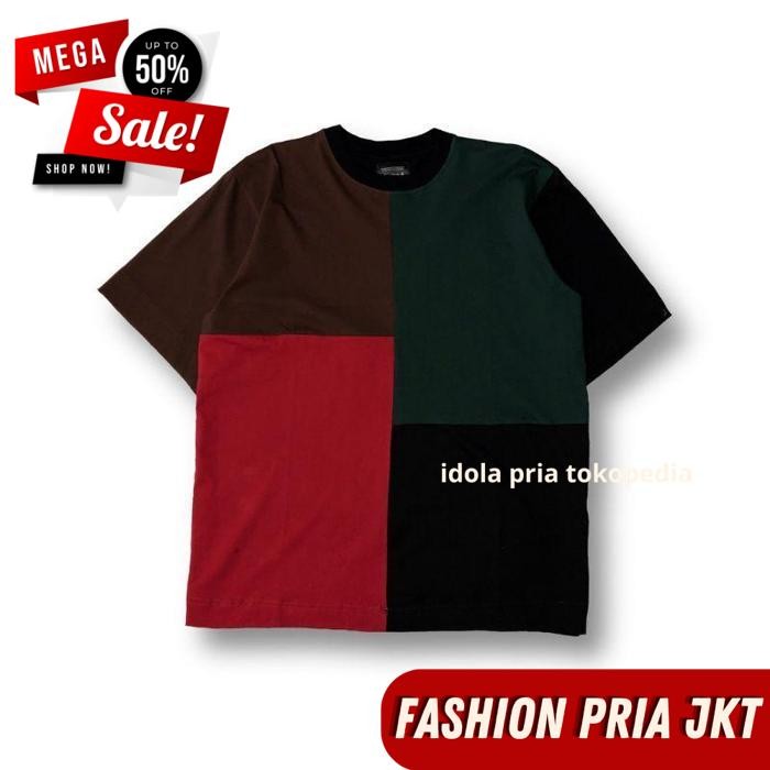 COLOUR BLOCK T_SHIRT / COLOUR BLOCK T_SHIRT HIGHT QUALITY 