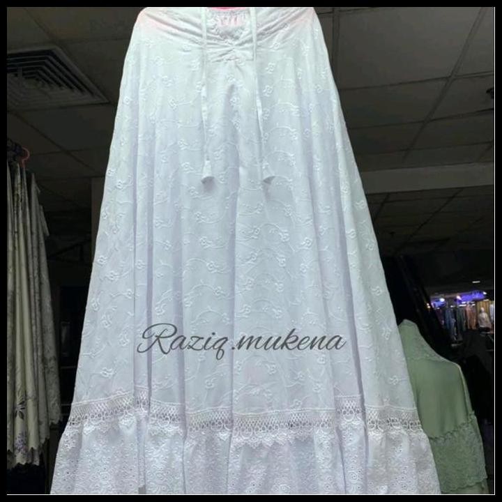 Terbaru Mukena Dewasa Katun Paris Bordir Premium Mukena Bordir Renda Rempel Katun Kain Atasan Bunga 