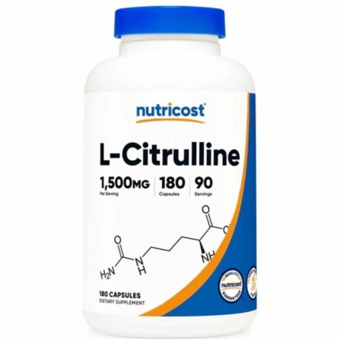 Nutricost L Citrulline 1500Mg 1500 Mg 180 Original Produk