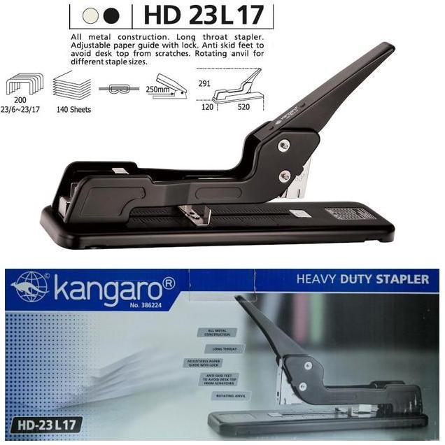 

Stapler Jilid Heavy Duty Kangaro Hd-23L17 Staples Hd23L17 Co