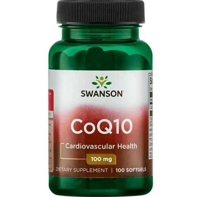 Swanson Coq10 Co Q10 Coq 10 100Mg 100 Mg 100 Sg Original Produk