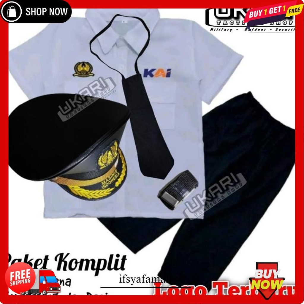 Terlengkap Baju Polisi Anak Kecil Masinis Pocil Kostum Profesi Anak Tentara Army Indomaret Alfamart 
