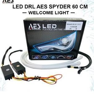 LAMPU ALIS DRL 60 CM AES SPYDER ALIS 30 CM RUNNING SPYDER| DRL SOFTLED 60 CM WELCOME LIGHT SEN RUNNI