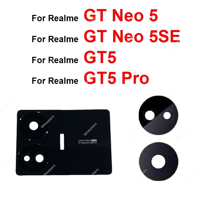

Kaca lensa kamera belakang untuk realme gt neo5 neo 5 se gt5 gt5 pro kaca lensa kamera belakang deng