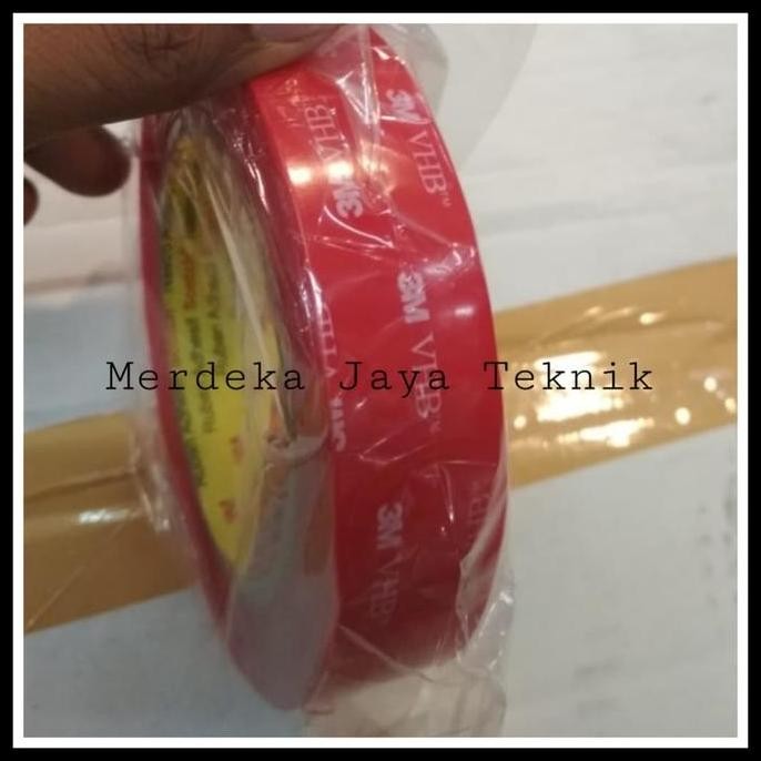 

VHB Tape 4910 Clear Double Tape vhb Bening-Traparan Ukuran24mmx 4,5M