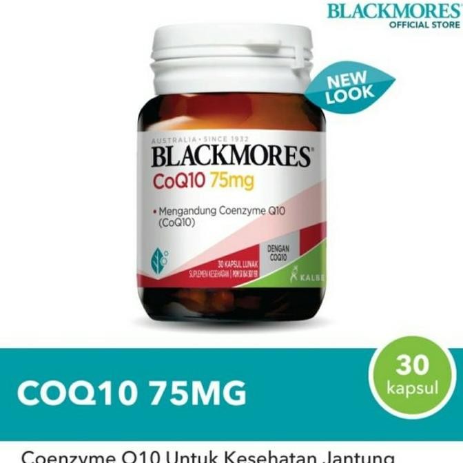 Blackmores Coq10 Co Q10 Coq 10 75Mg 75 Mg 30 Tabs Suplemen Fungsi Otak Original Produk