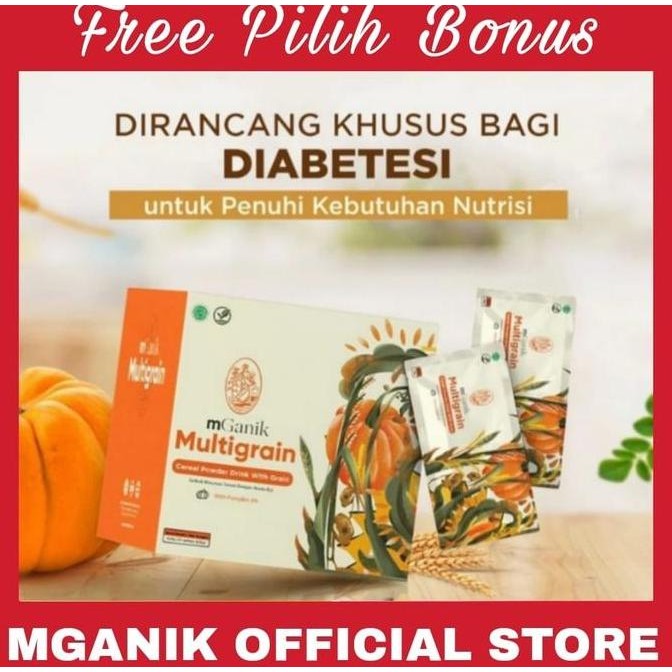 

MGANIK METAFIBER MULTIGRAIN 3PEPTIDE Superfood for Diabetes