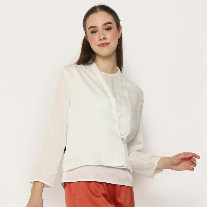 Rodeo - Cardigan Wanita - Abrina Cardigan - White P35