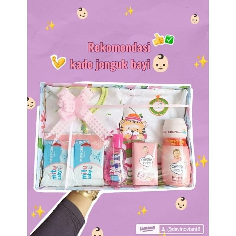 Kado buat jenguk bayi // Paket kado buat bayi // Kado buat lahiran AST