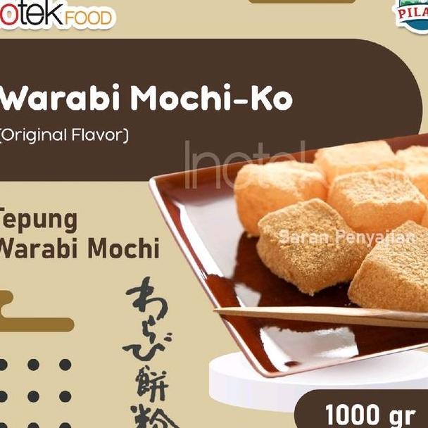 

Warabi Mochiko Rasa 1Kg Tepung Mochi Warabi Khas Jepang Soft Chewy