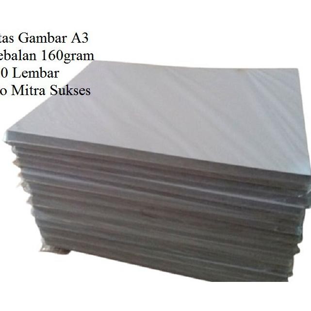 

50 Lembar Kertas Gambar A3