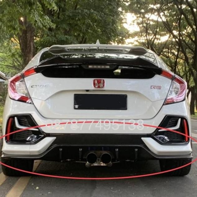 * Diffuser Bemper Civic Rs Hatchback Fk Turbo Bumper Defuser *