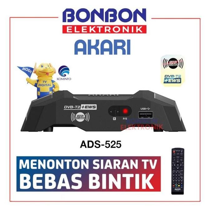 Akari Set Top Box Ads-2230 Digital Tv Receiver Stb Dvb-T2