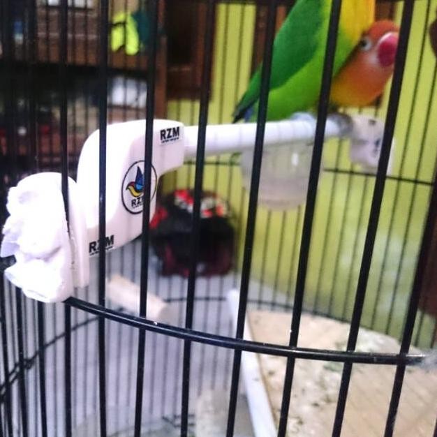 Stoper tangkringan aksesoris sangkar burung lovebird fullset AST