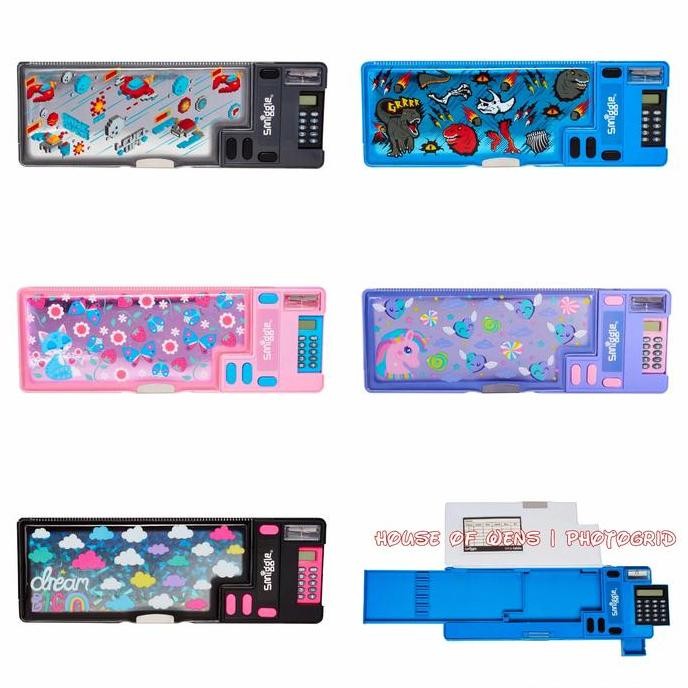 

TERMURAH - SMIGGLE PEPPY LITE POP OUT PENCIL CASE ORIGINAL - TEMPAT PENSIL