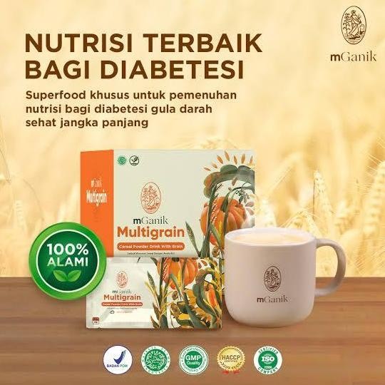 

NEW Mganik Multigrain buat Diabetes dan darah tinggi