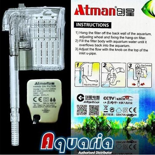 Atman Hf0300 Filter Gantung Aquarium