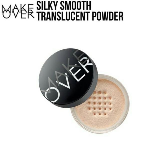 TERLARIS - Make Over Silky Smooth Translucent Powder / Make Over Bedak Tabur Ori