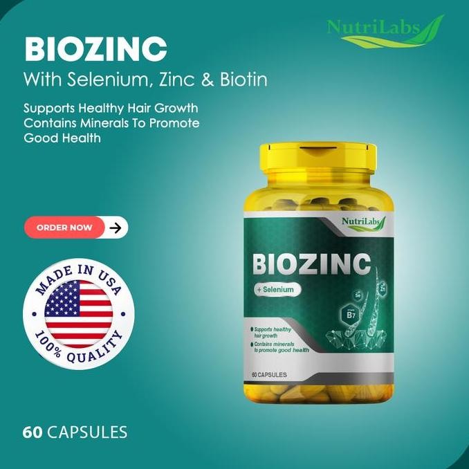 TERLARIS - Nutrilabs Biozinc With Selenium / 60 capsules