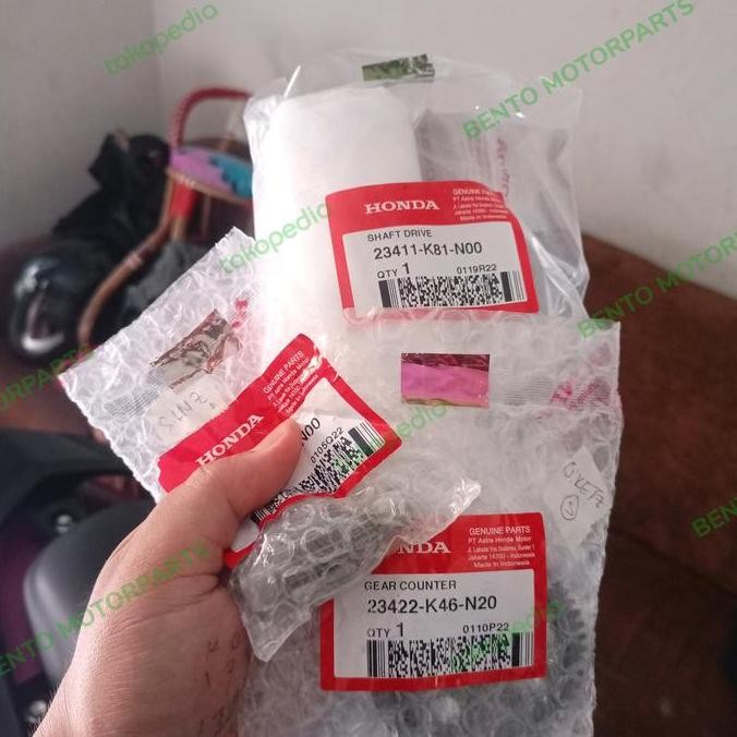 GEAR RASIO SEPAKET GI RASIO SET BEAT FI SPACY FI SCOOPY FI ORINAL