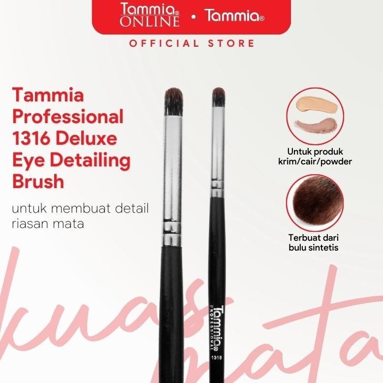 

baru tammia eye detailing brush 1316 deluxe | kuas makeup mata profesional