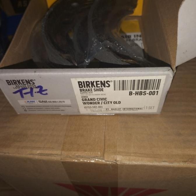 . Kampas Rem Belakang Grand Civic City Civic Wonder