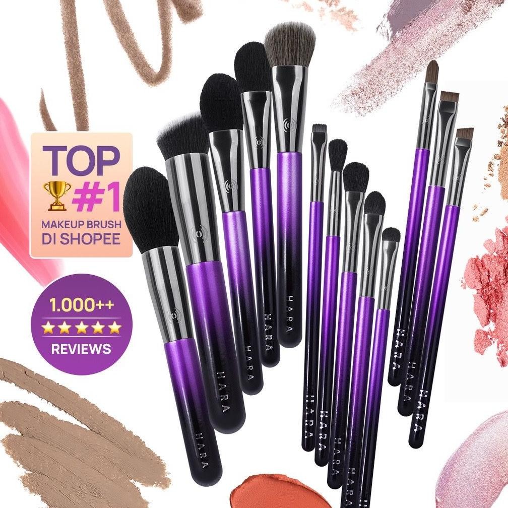 

baru haquhara hara amala kuas makeup face & eye brush blending foundation blush