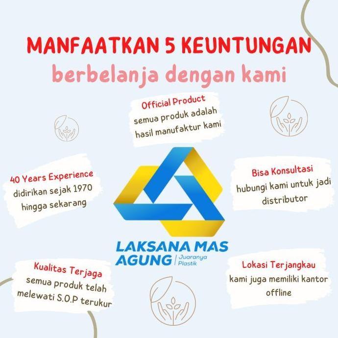 

ready Tali Rafia Plastik Laksanamas Warna Hitam di Jakarta