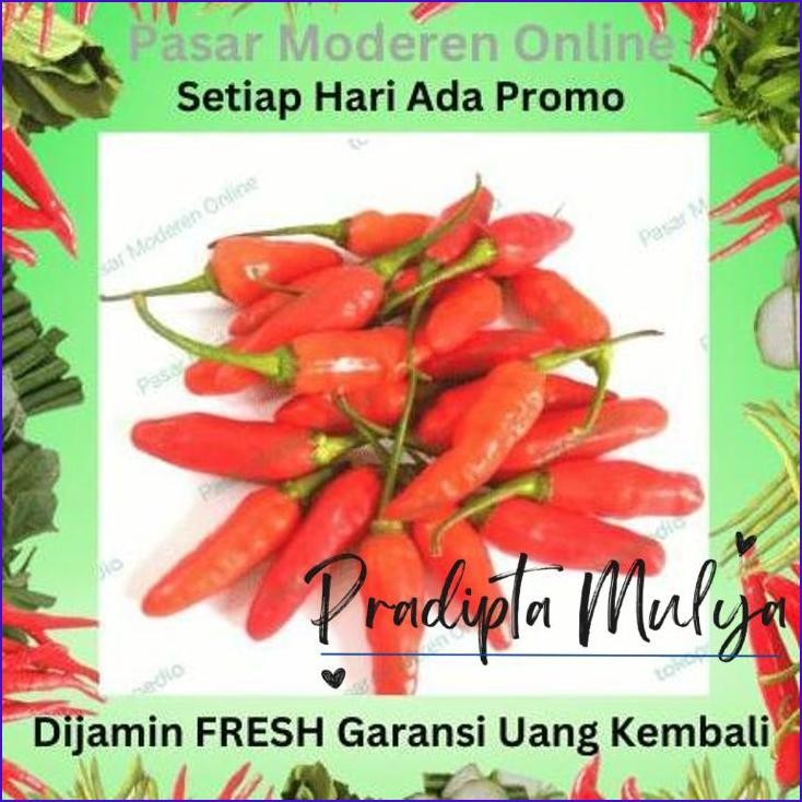 

Buruan,.!! Cabe Rawit Merah 100Gr