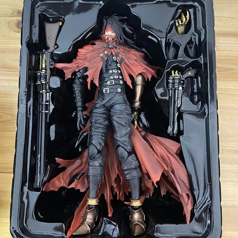 Dirge of Cerberus : 27CM Play Arts Vincent Valentine Action Figure Play Arts Anime Collectible Model