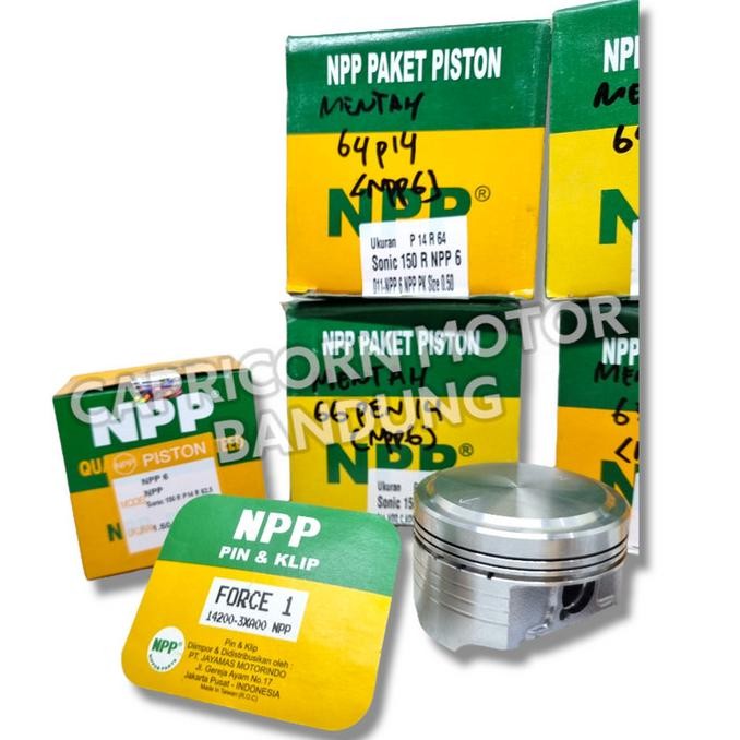 . Piston Kit MENTAH CUSTOM 63.5 64 64.5 65 PEN 14 NPP6 NPP MENTAHAN