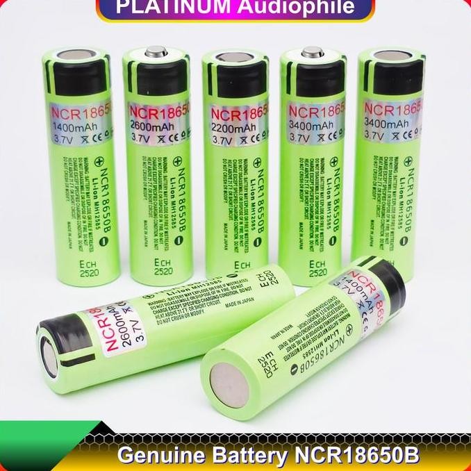 baru Baterai 18650 Panasonic 3400MAH Original Battery Batre Lithium Li-ion NCR 18650B