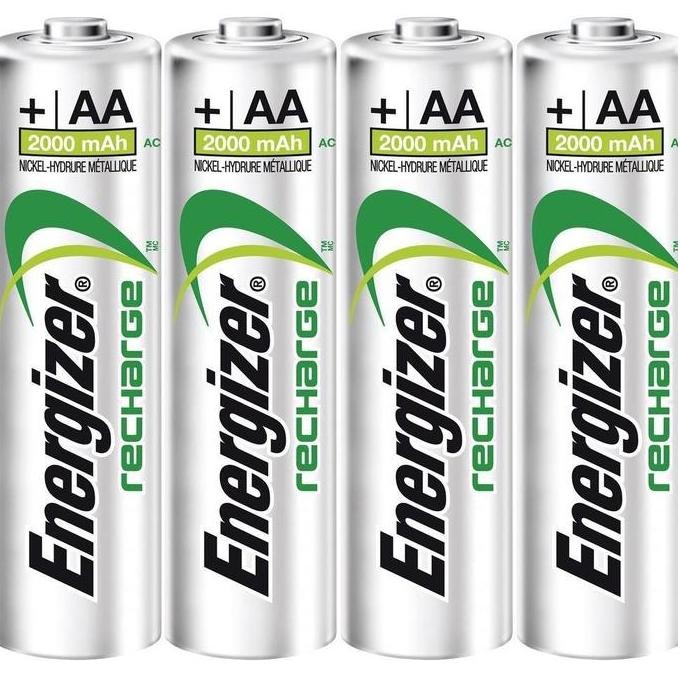 baru Charger 8 Slot Battery Energizer AA / AAA + 4 battery AA 2000 mAh
