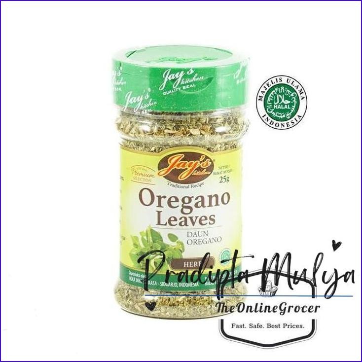 

Baru..!! Jay'S Oregano Leaves/Daun Oregano Premium 25Gr